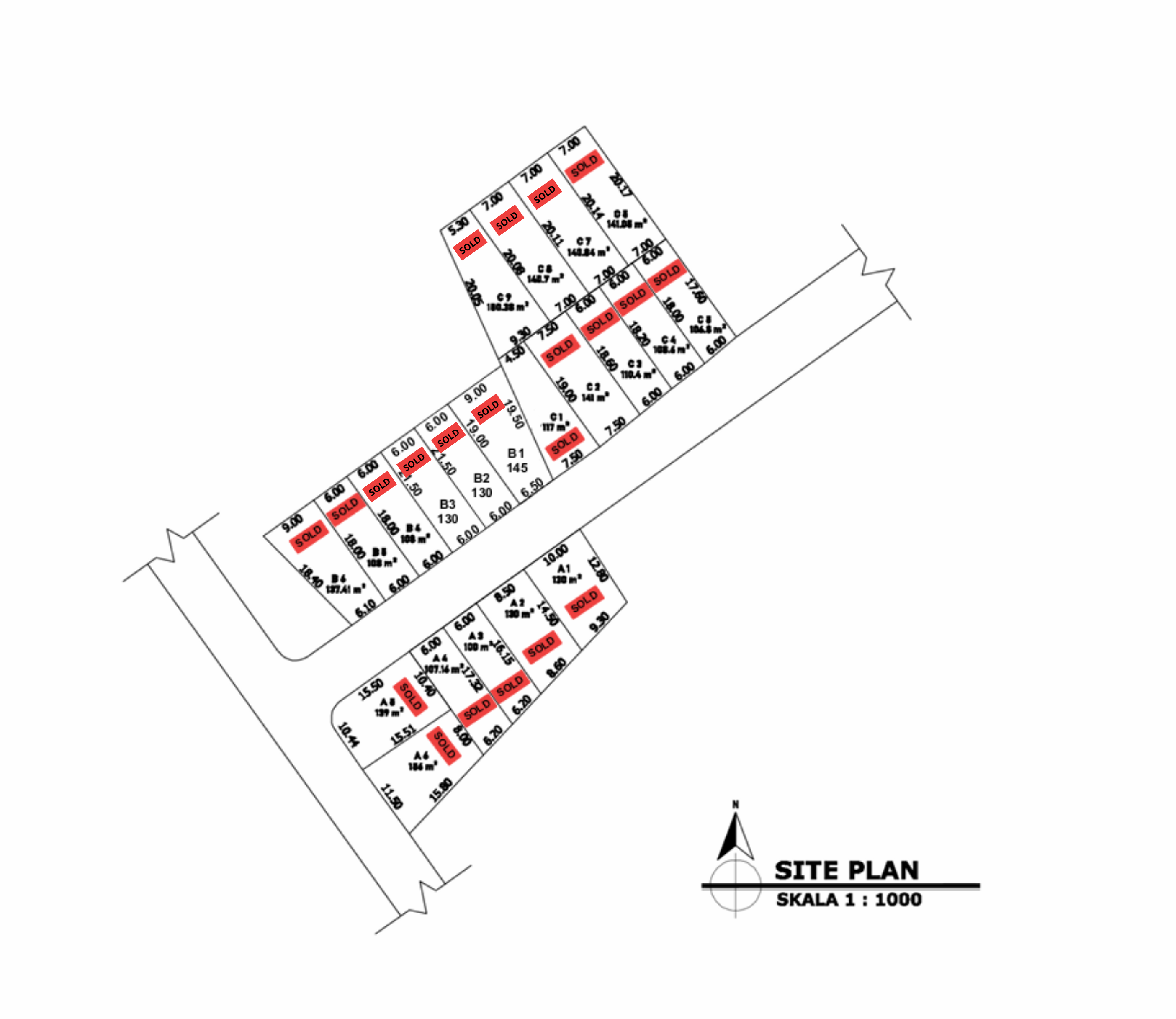 Siteplan Yasmin Residence 2